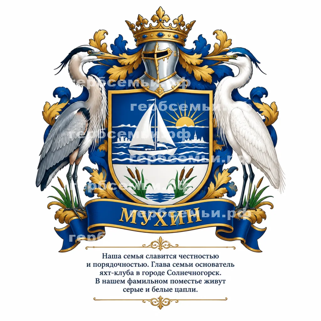 Герб семьи Мухин #41453