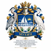 Герб семьи Мухин