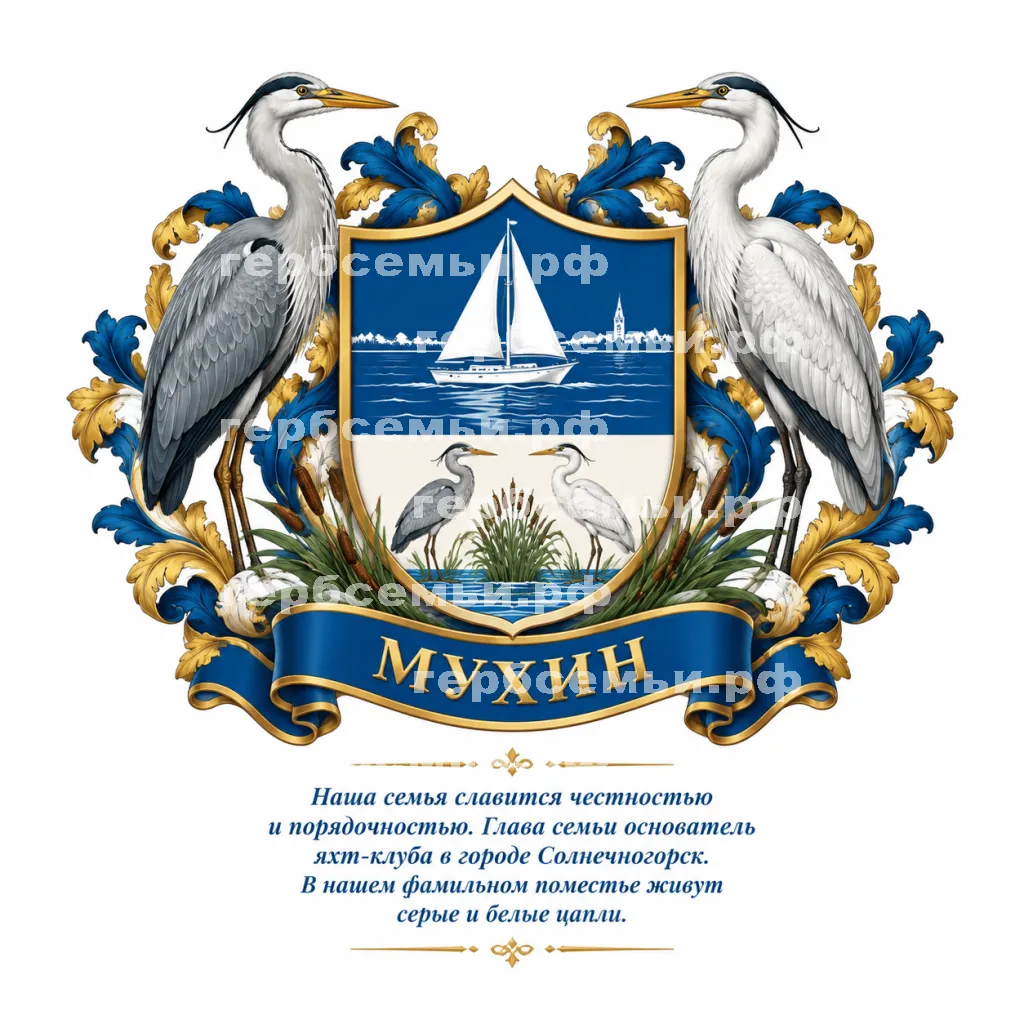 Герб семьи Мухин #41454