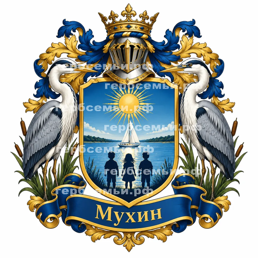 Герб семьи Мухин #41455