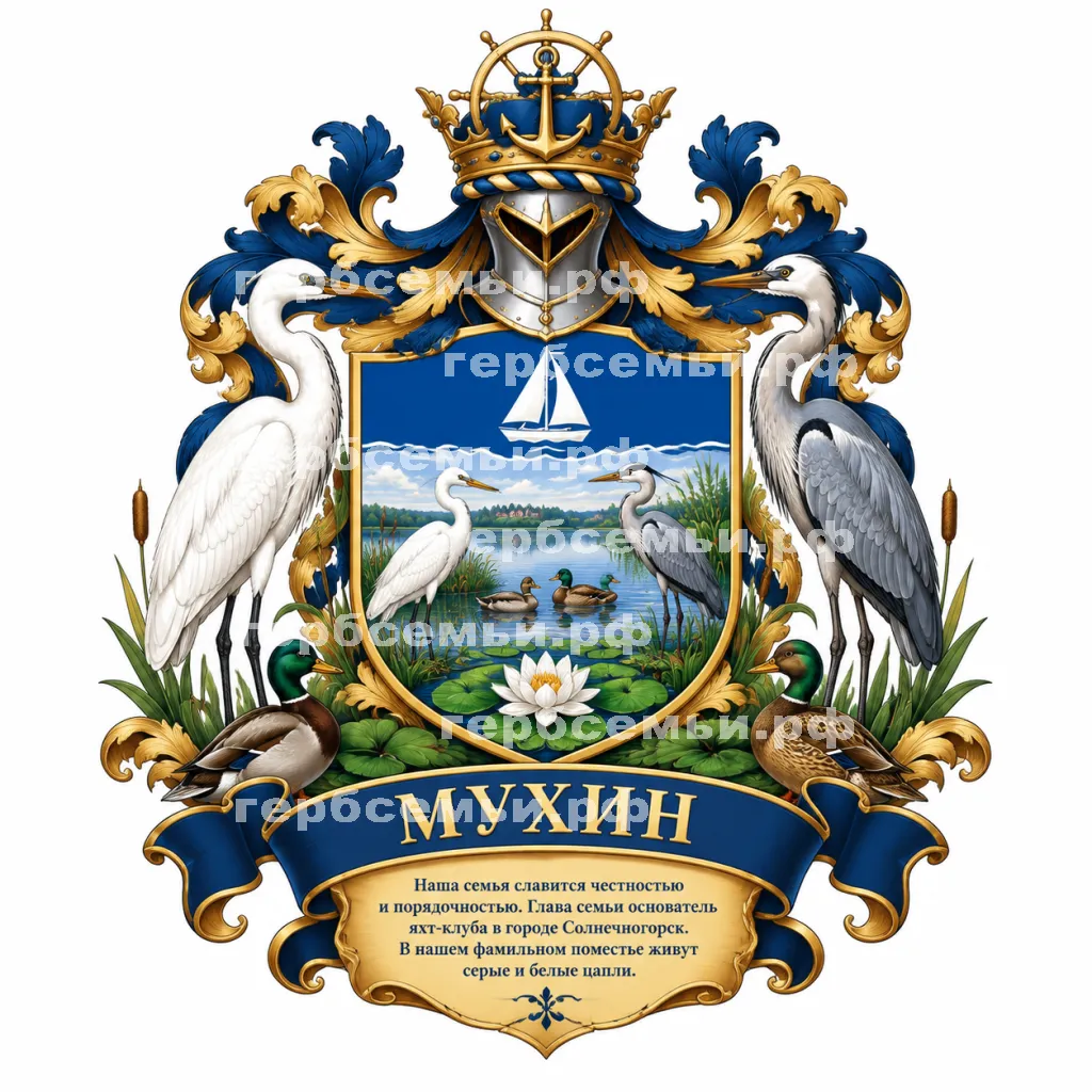 Герб семьи Мухин #41627