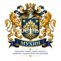 Герб семьи Мухин