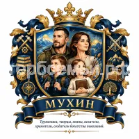 Гербы семьи Мухин