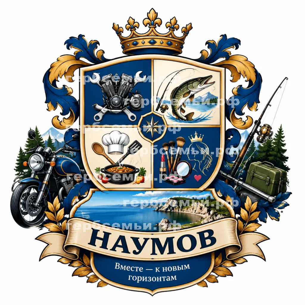 Герб семьи Наумов #41035
