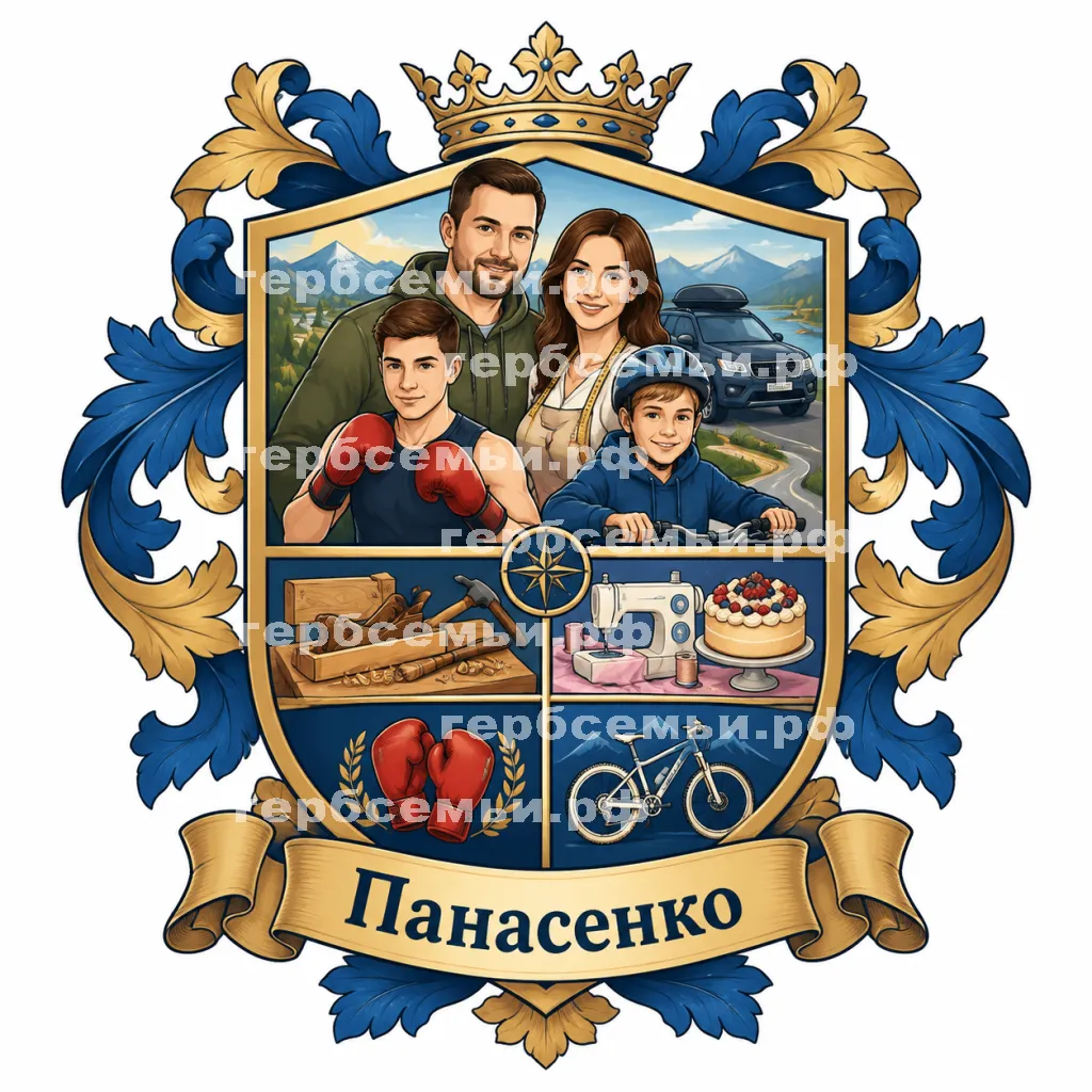 Герб семьи Панасенко #43621