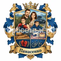Герб семьи Панасенко