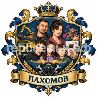 Герб семьи Пахомов