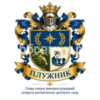 Гербы семьи Плужник