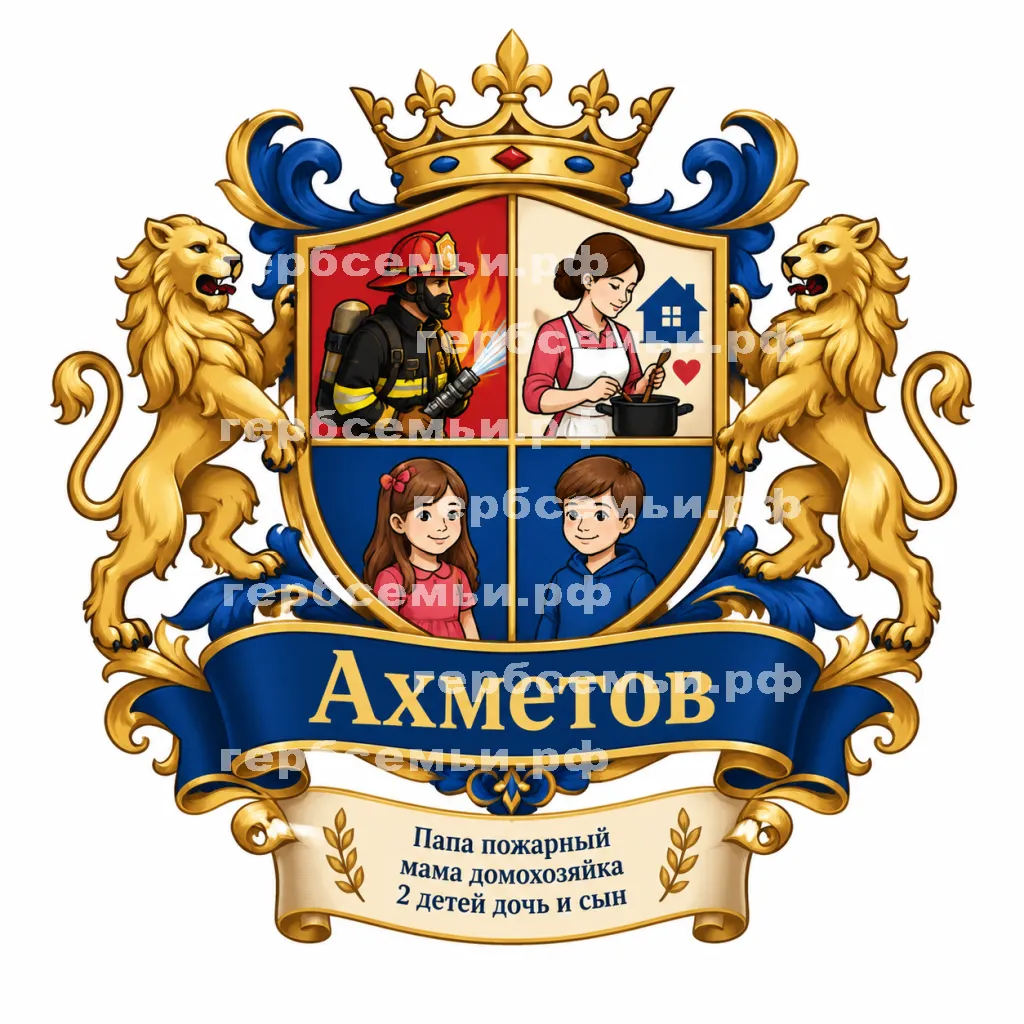 Герб семьи Ахметов #41657