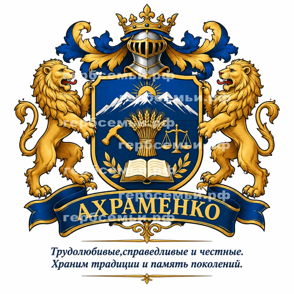 Герб семьи Ахраменко #42873
