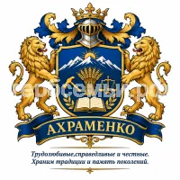 Герб семьи Ахраменко