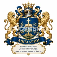 Герб семьи Ашмарин