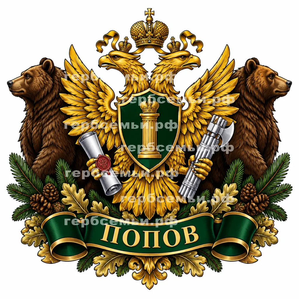 Герб семьи Попов #43335