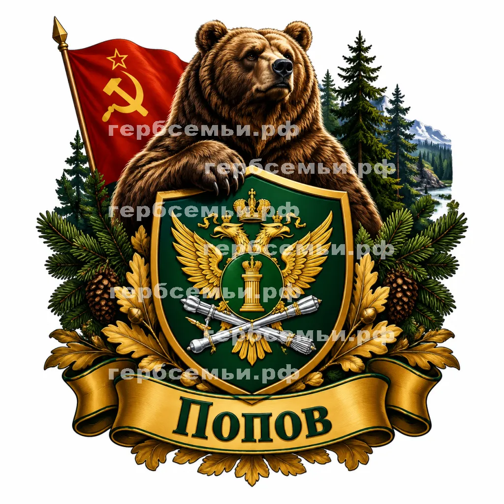 Герб семьи Попов #43338