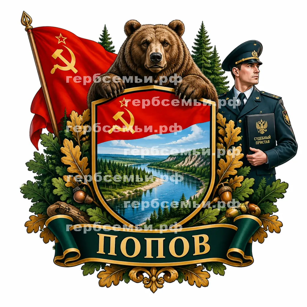 Герб семьи Попов #43508