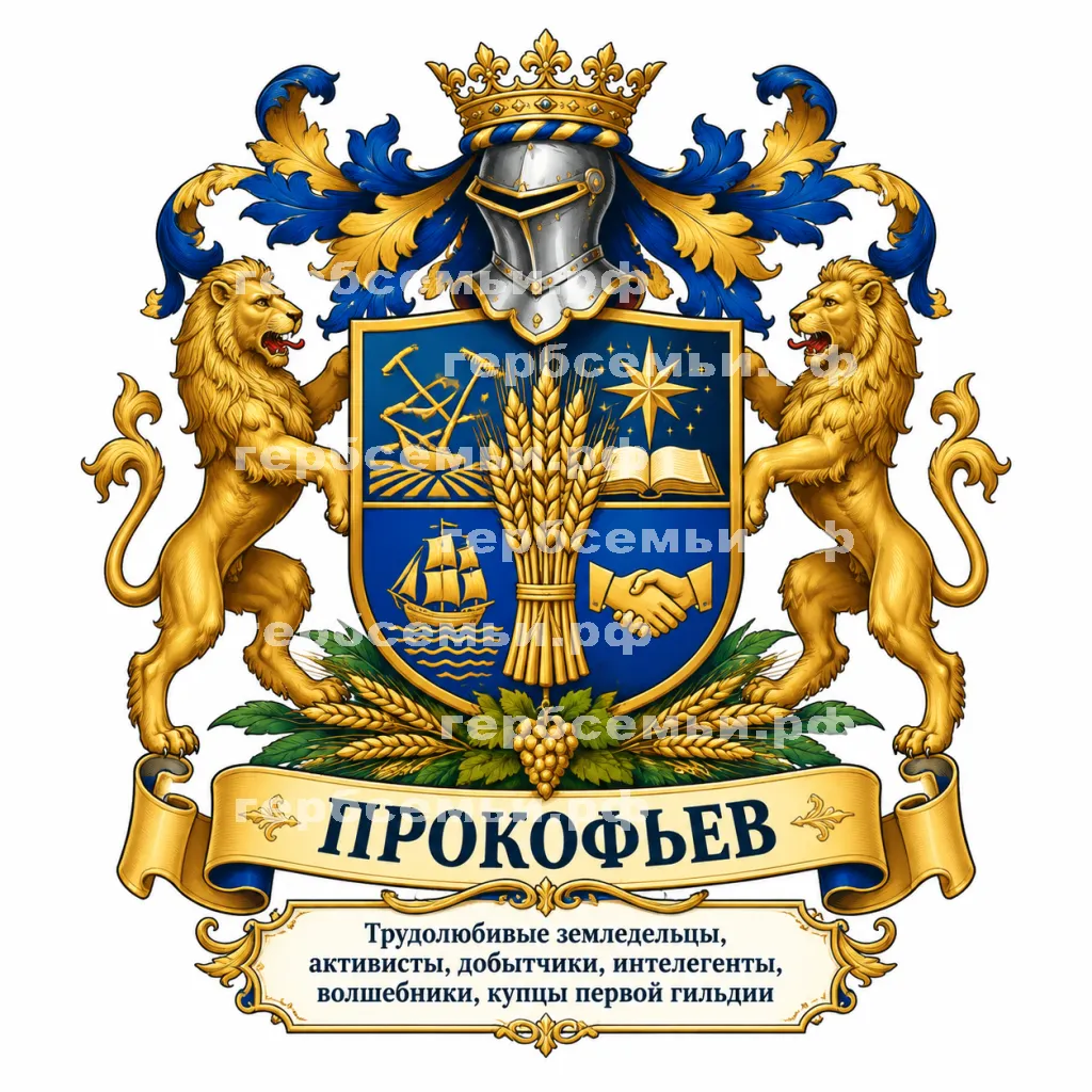 Герб семьи Прокофьев #41414