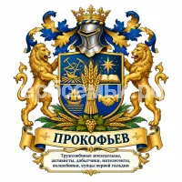 Герб семьи Прокофьев