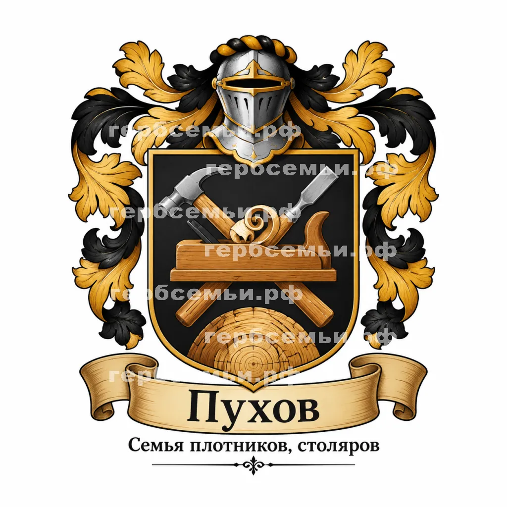 Герб семьи Пухов #42615