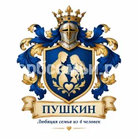 Гербы семьи Пушкин