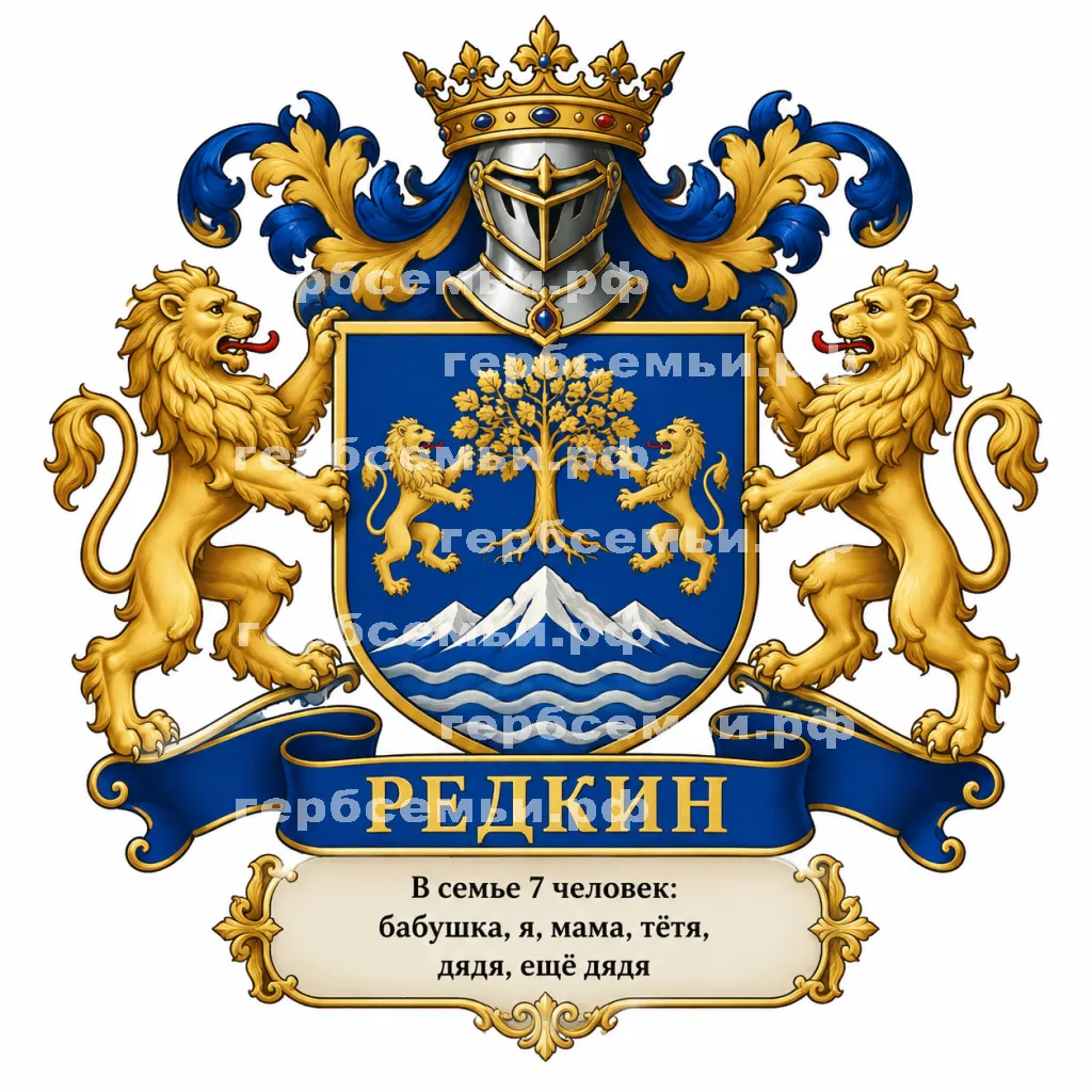 Герб семьи Редкин #42918