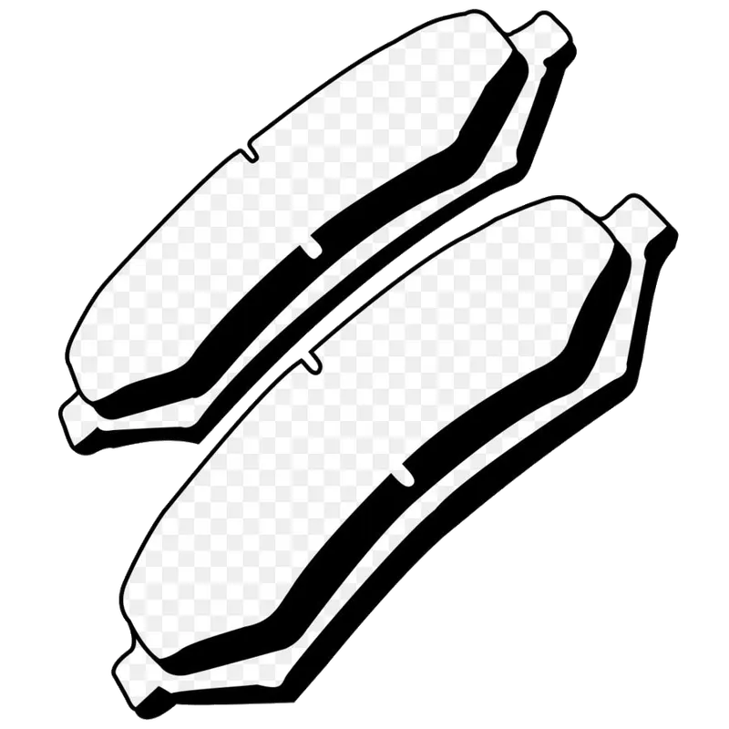 Колодка заднего тормоза LADA 2108-15, 1118, 2170, 2190