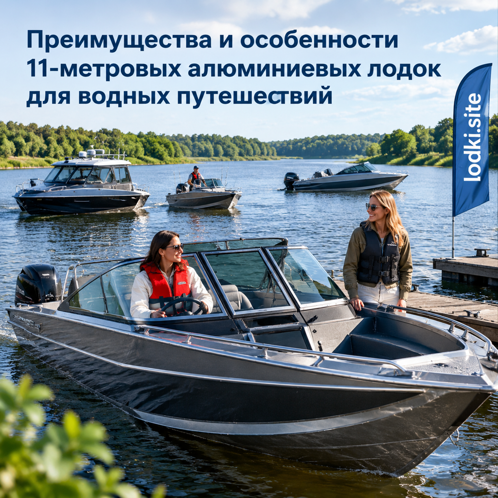 Преимущества и особенности 11-метровых алюминиевых лодок для водных путешествий