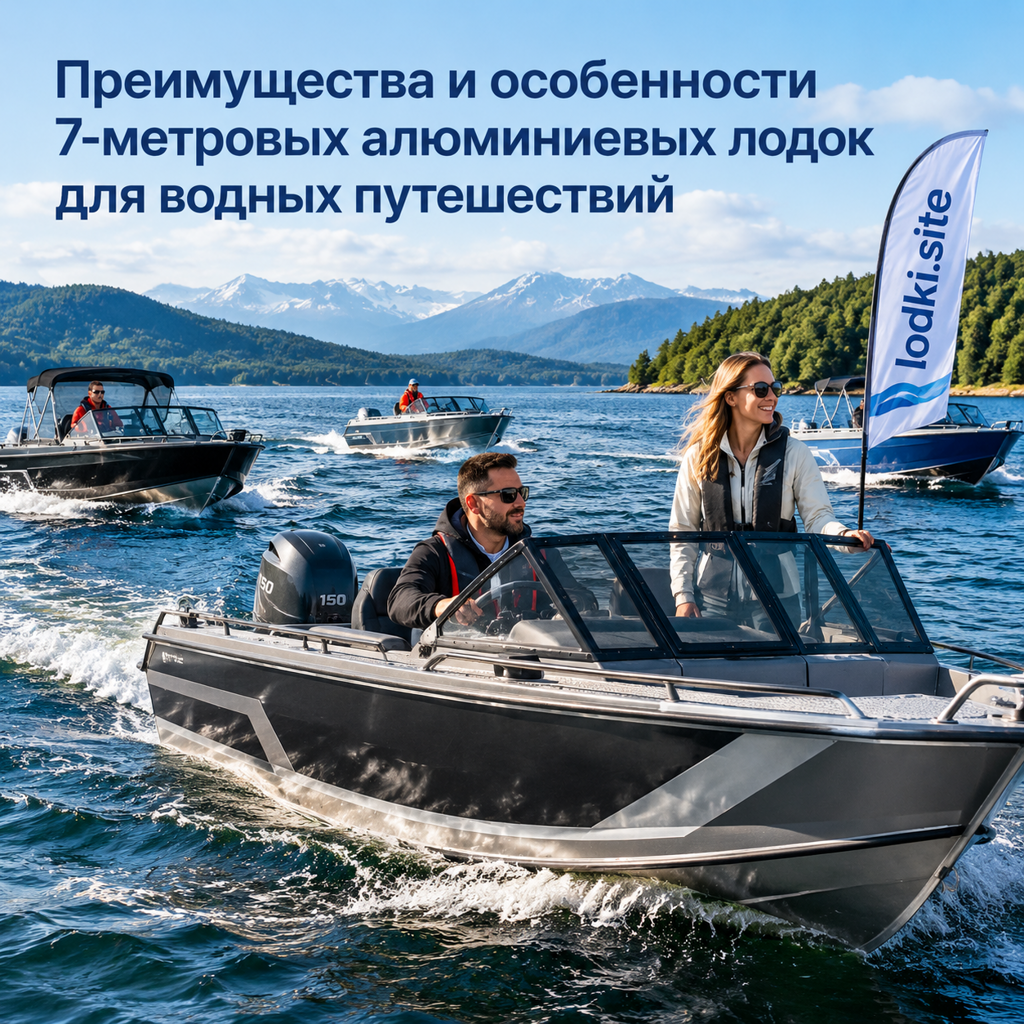 Преимущества и особенности 7-метровых алюминиевых лодок для водных путешествий