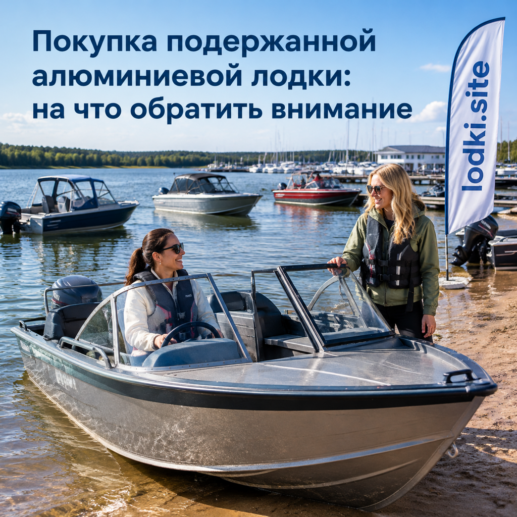 Покупка подержанной алюминиевой лодки: на что обратить внимание