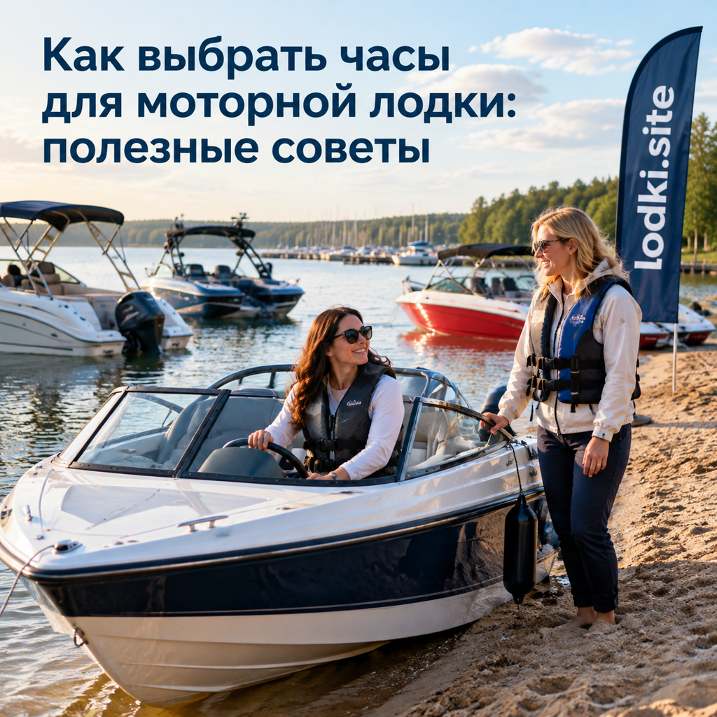 Как выбрать часы для моторной лодки: полезные советы