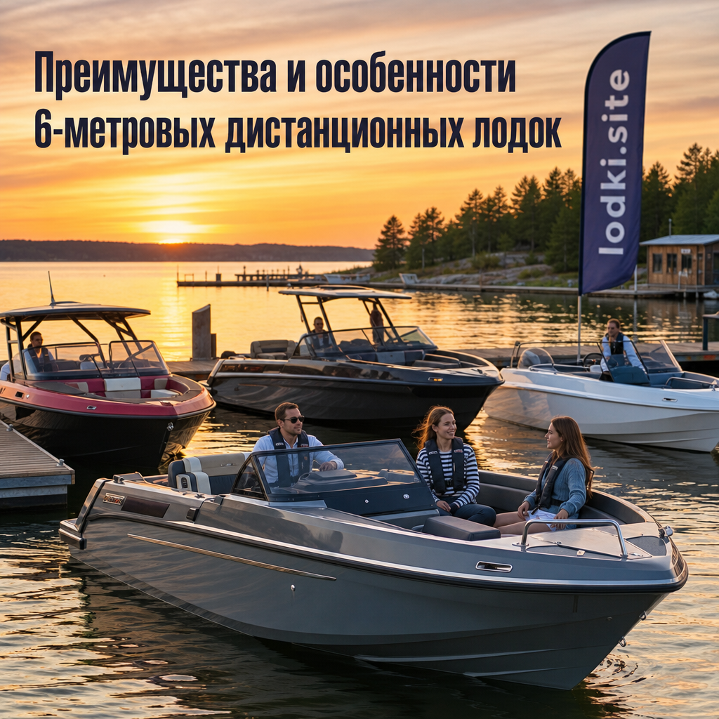 Преимущества и особенности 6-метровых дистанционных лодок