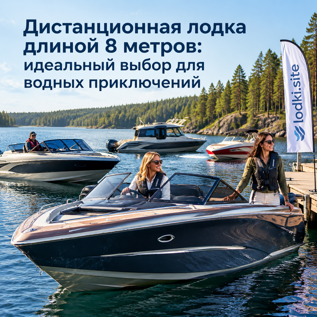 Дистанционная лодка длиной 8 метров: идеальный выбор для водных приключений