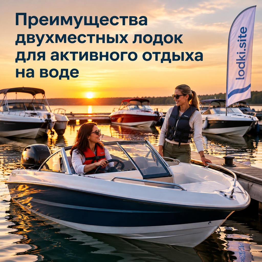Преимущества двухместных лодок для активного отдыха на воде