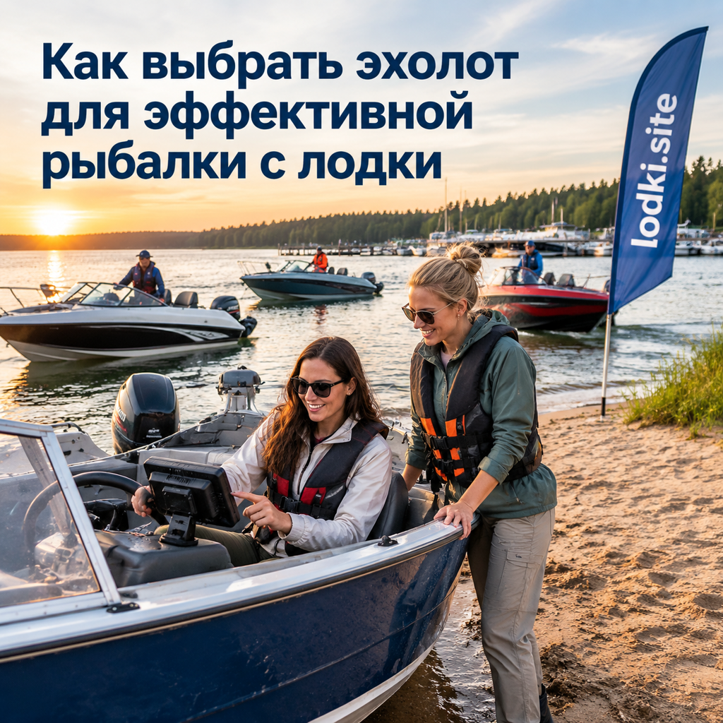 Как выбрать эхолот для эффективной рыбалки с лодки