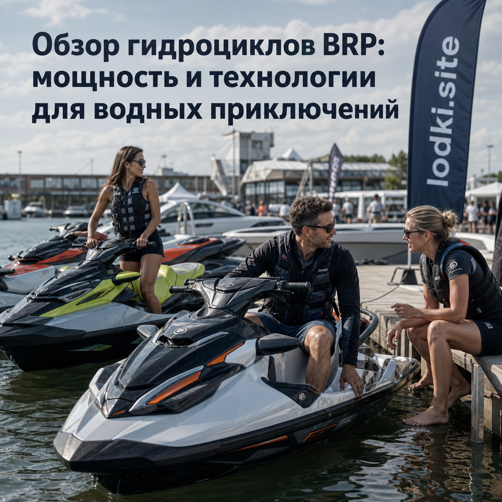 Обзор гидроциклов BRP: мощность и технологии для водных приключений