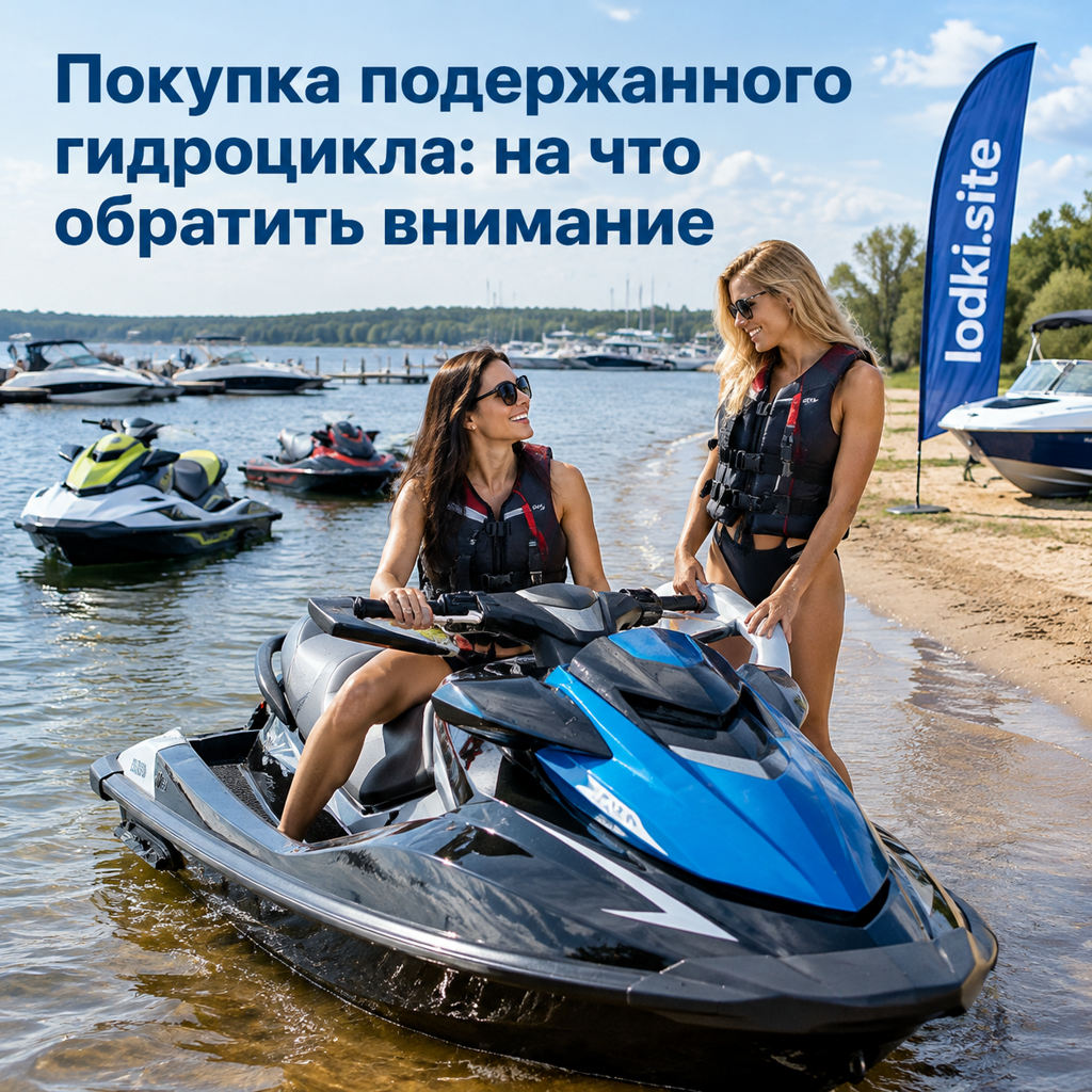 Покупка подержанного гидроцикла: на что обратить внимание