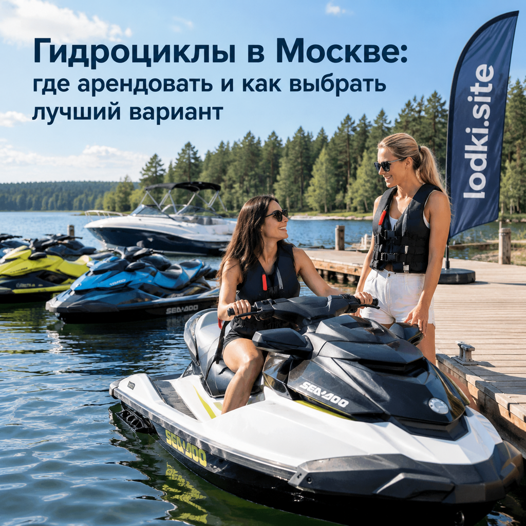 Гидроциклы в Москве: где арендовать и как выбрать лучший вариант