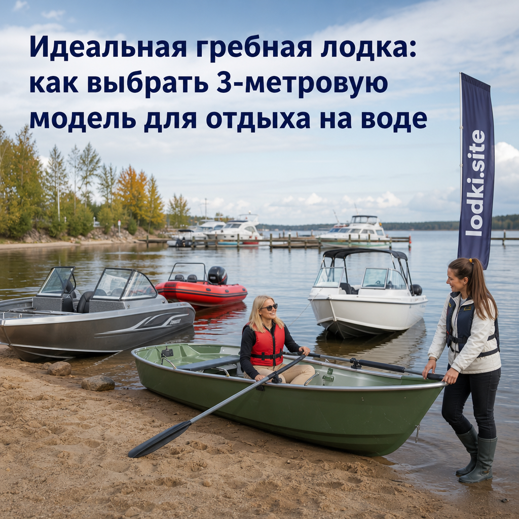 Идеальная гребная лодка: как выбрать 3-метровую модель для отдыха на воде