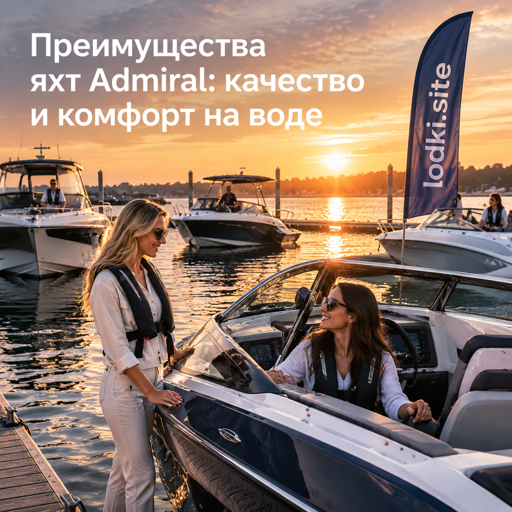 Преимущества яхт Admiral: качество и комфорт на воде