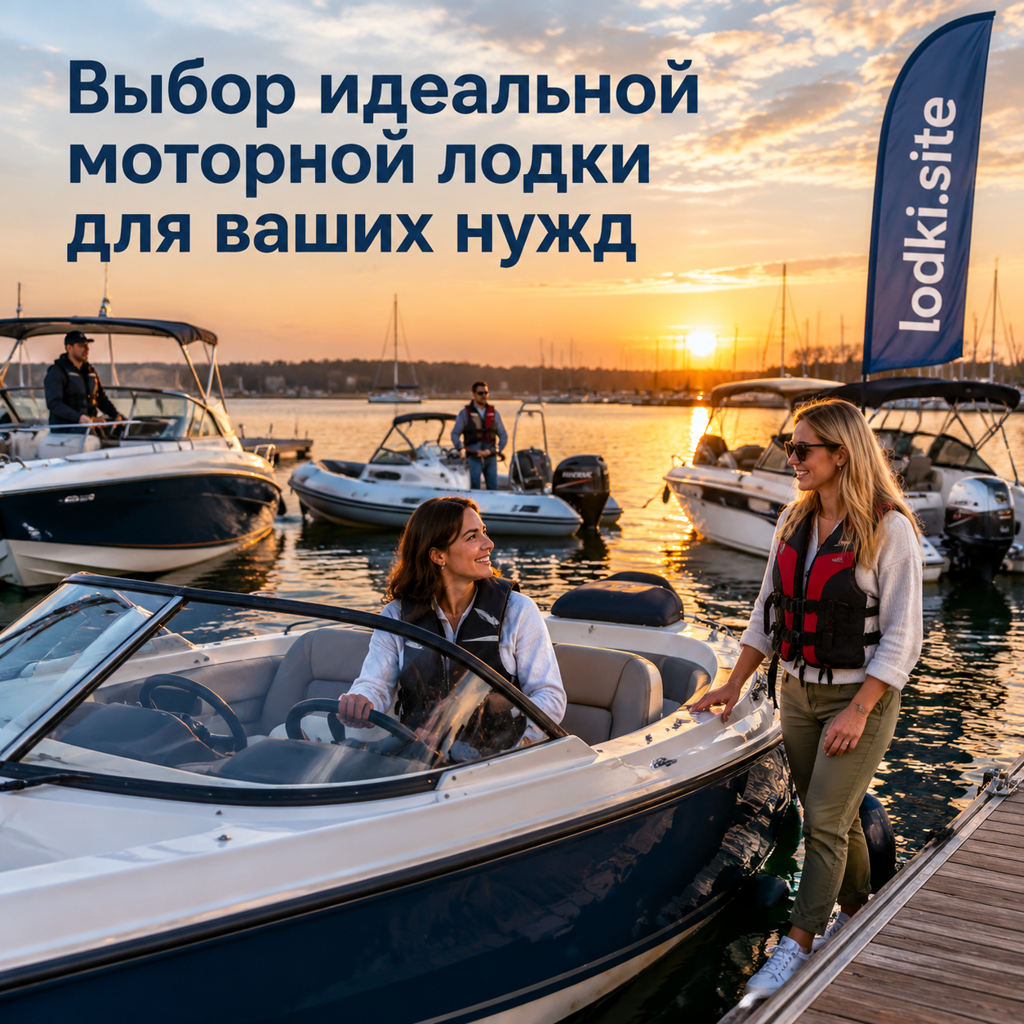 Выбор идеальной моторной лодки для ваших нужд