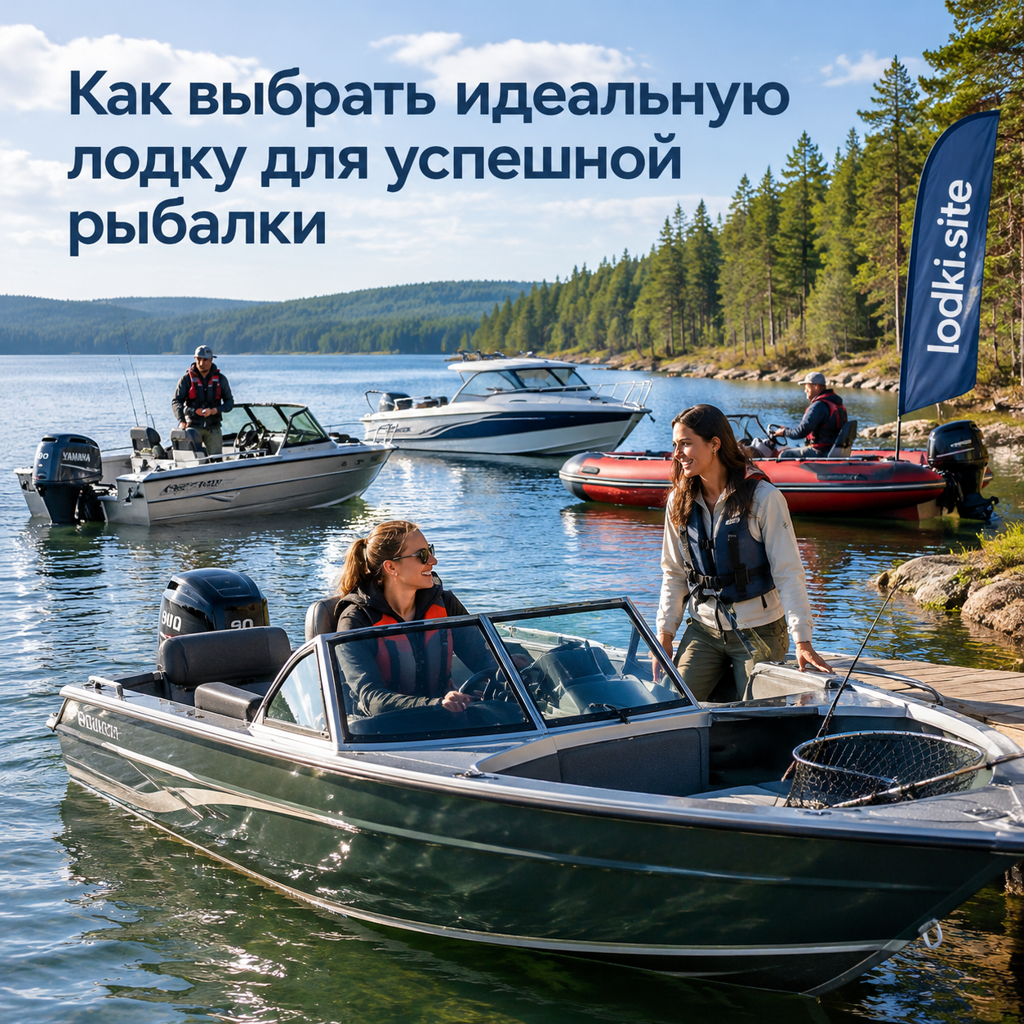 Как выбрать идеальную лодку для успешной рыбалки