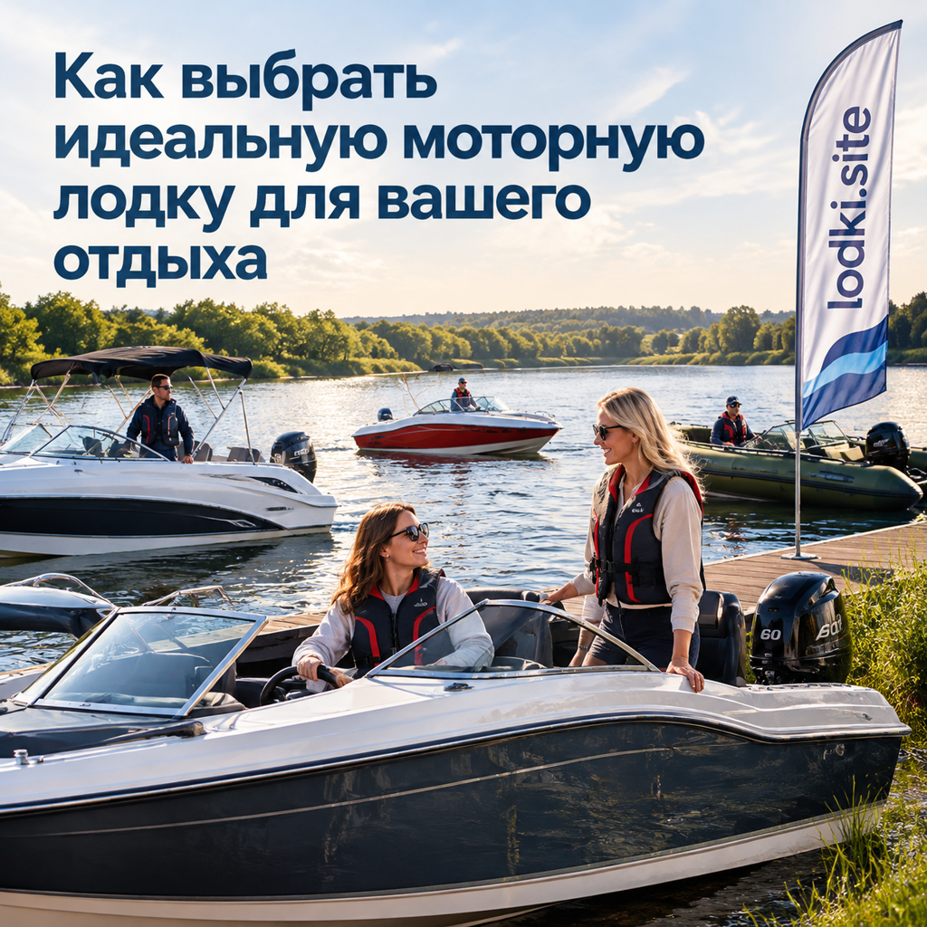 Как выбрать идеальную моторную лодку для вашего отдыха