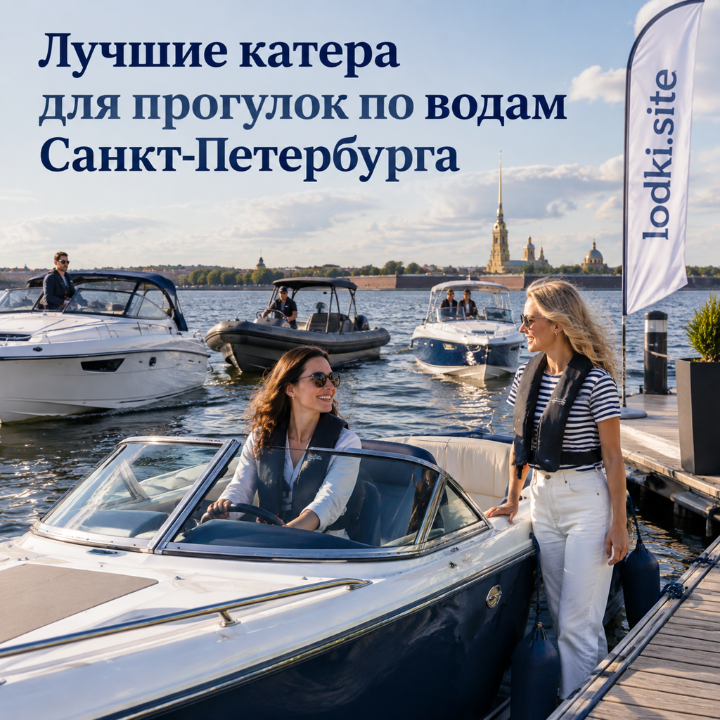 Лучшие катера для прогулок по водам Санкт-Петербурга