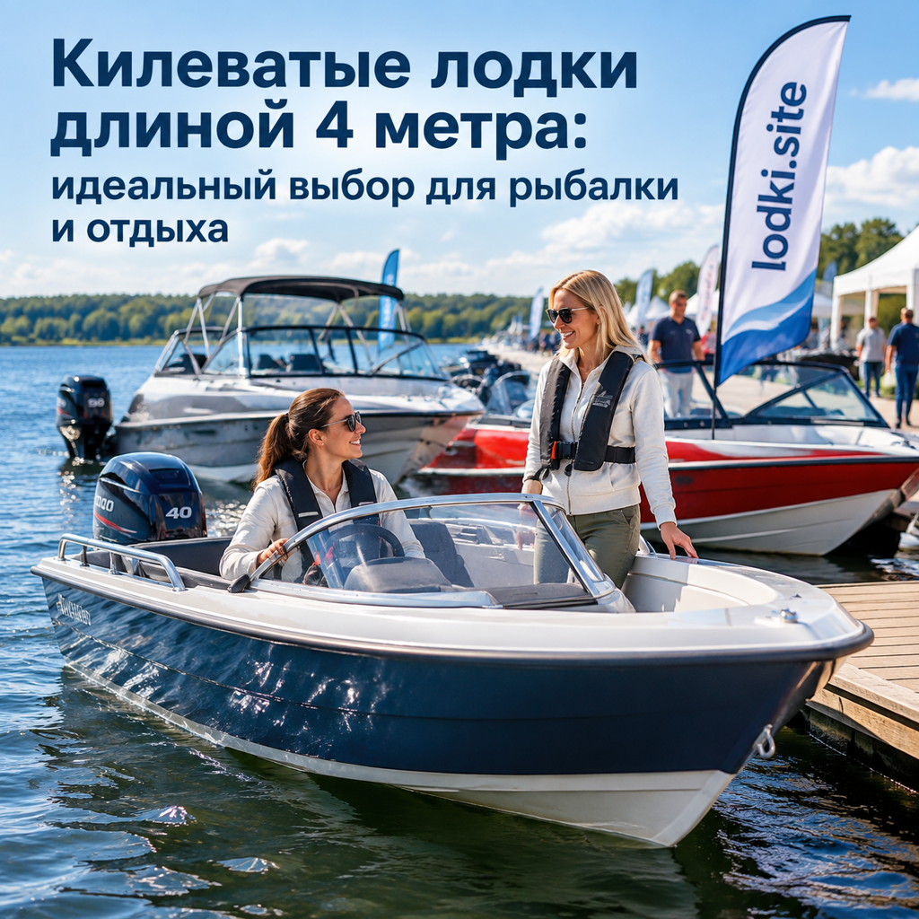 Килеватые лодки длиной 4 метра: идеальный выбор для рыбалки и отдыха