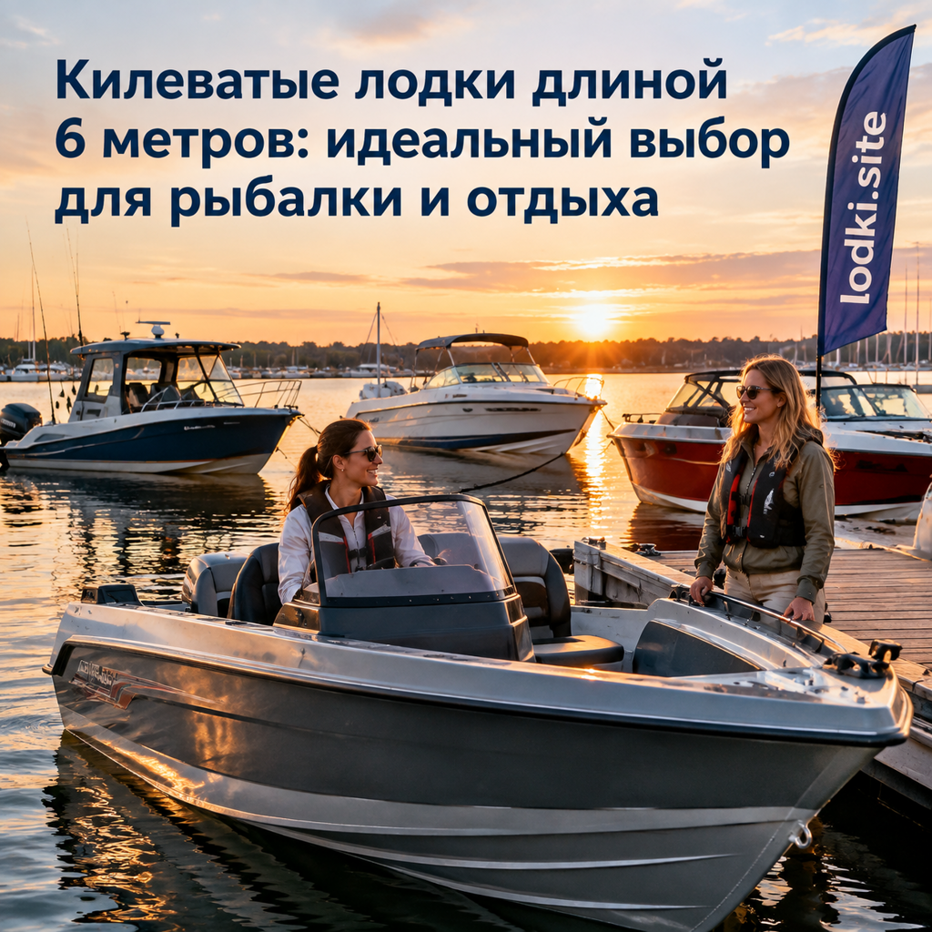 Килеватые лодки длиной 6 метров: идеальный выбор для рыбалки и отдыха
