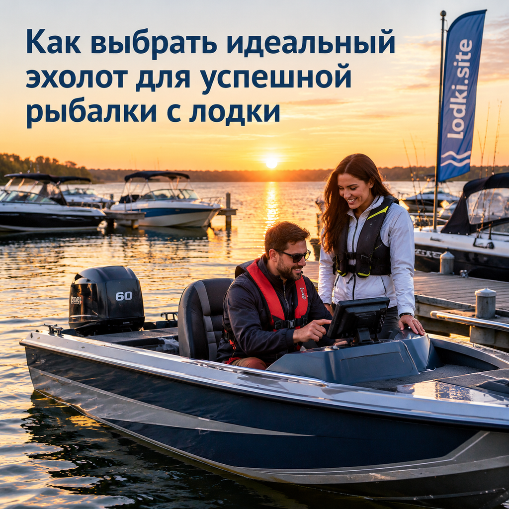 Как выбрать идеальный эхолот для успешной рыбалки с лодки