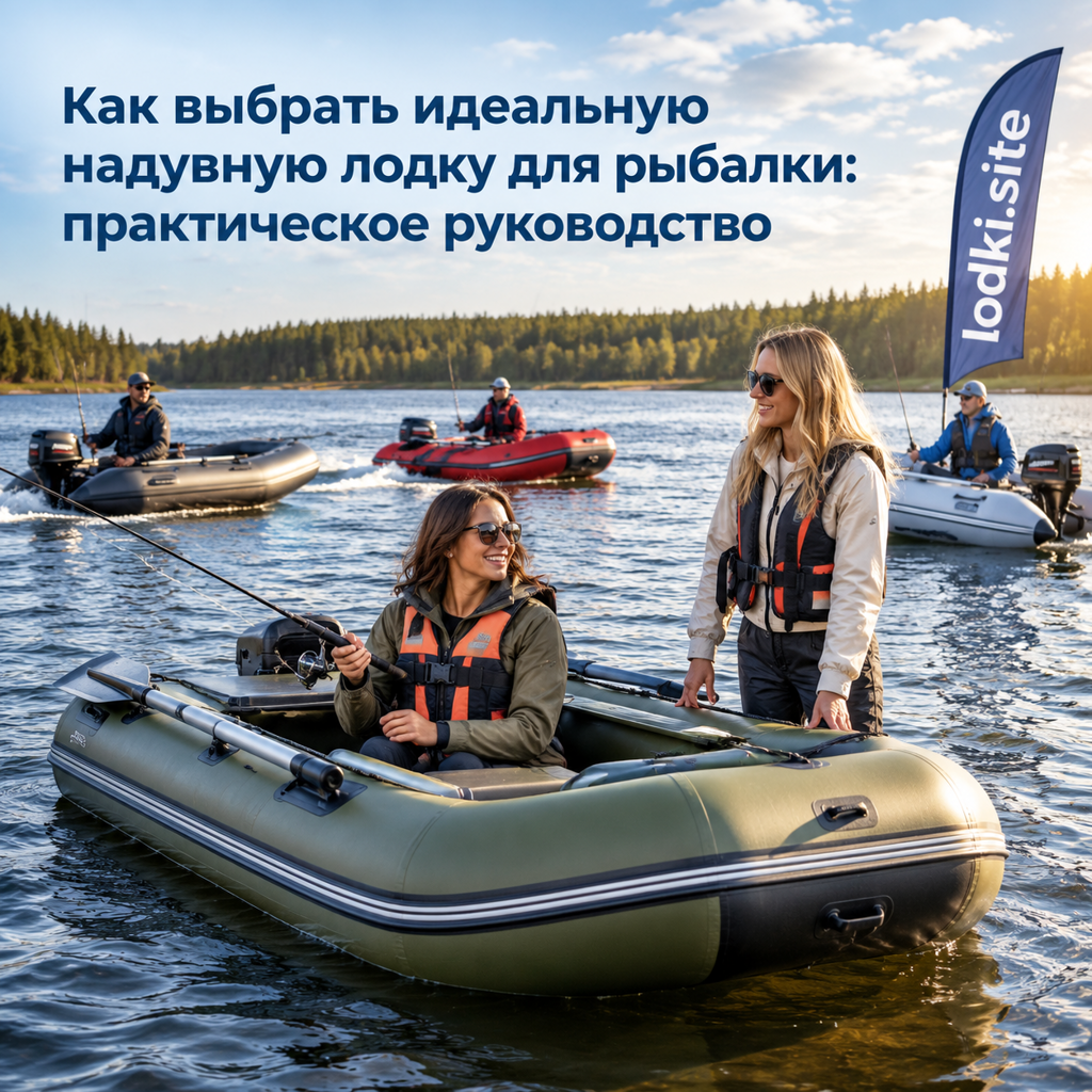Как выбрать идеальную надувную лодку для рыбалки: практическое руководство