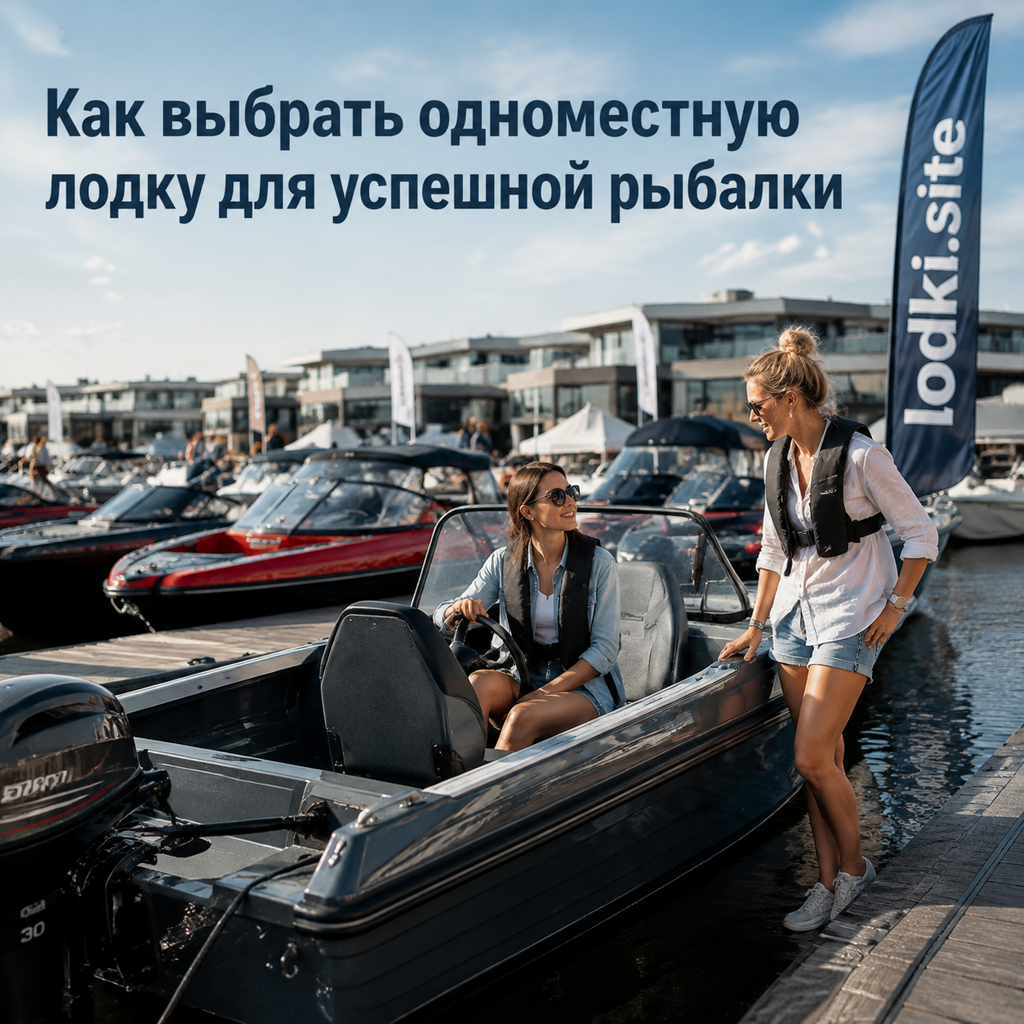 Как выбрать одноместную лодку для успешной рыбалки
