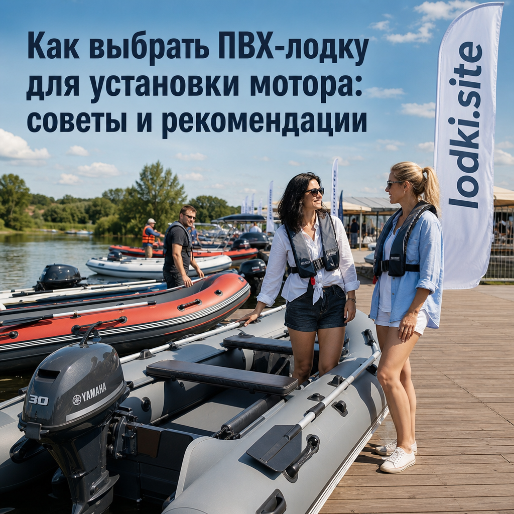 Как выбрать ПВХ-лодку для установки мотора: советы и рекомендации