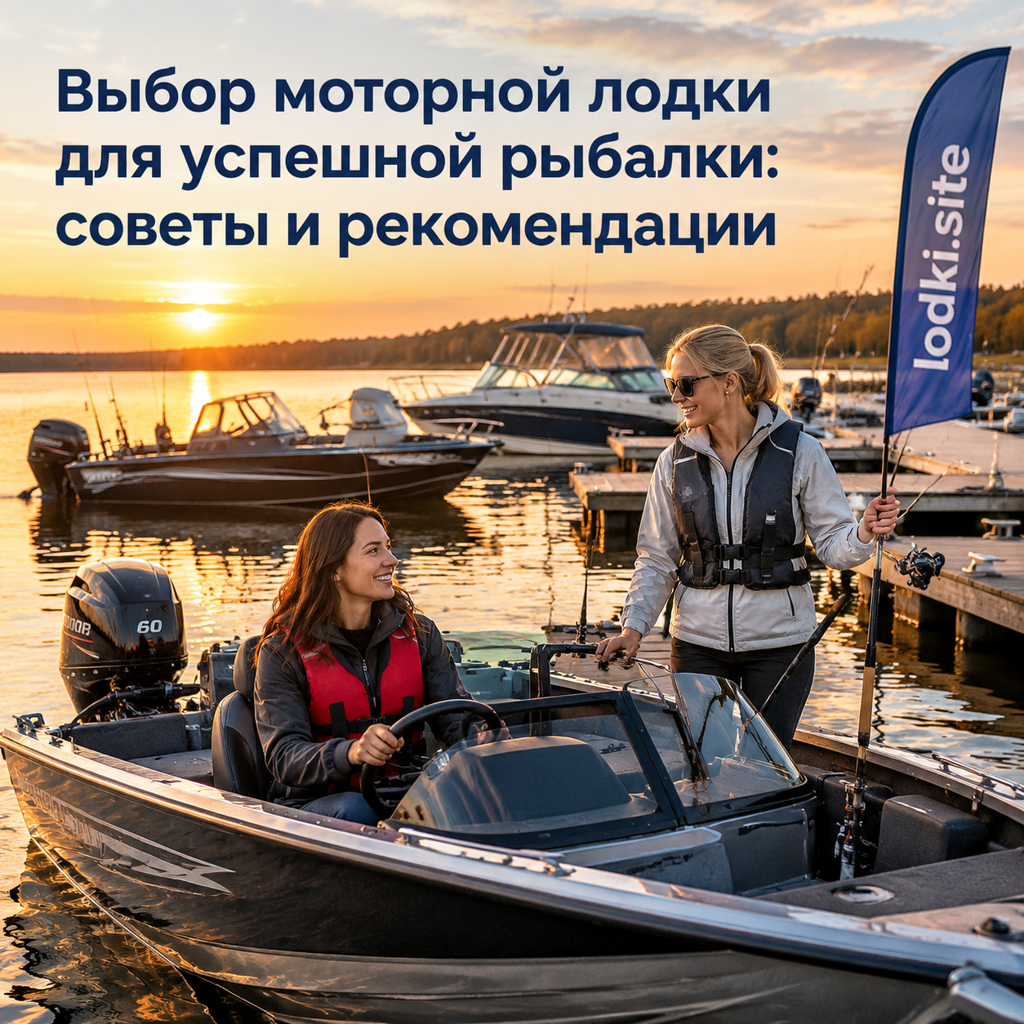 Выбор моторной лодки для успешной рыбалки: советы и рекомендации