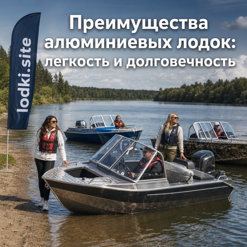 Преимущества алюминиевых лодок: легкость и долговечность